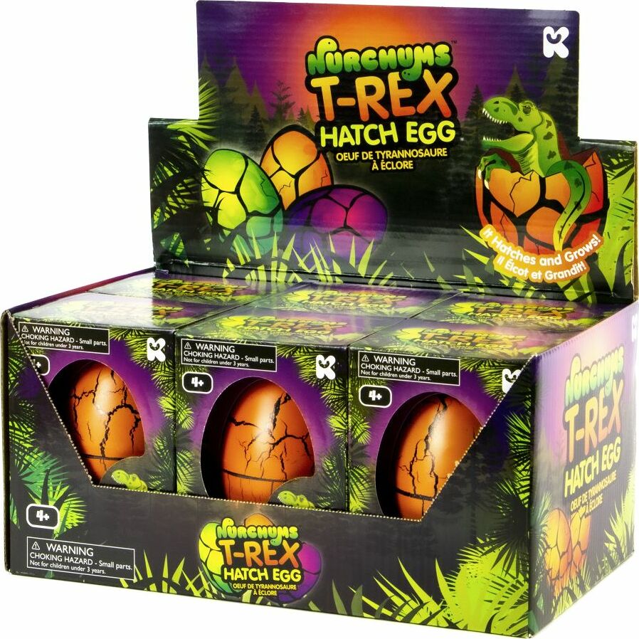 NURCHUMS Large T-Rex Hatching Eggs