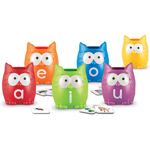Vowel Owls Sorting Set
