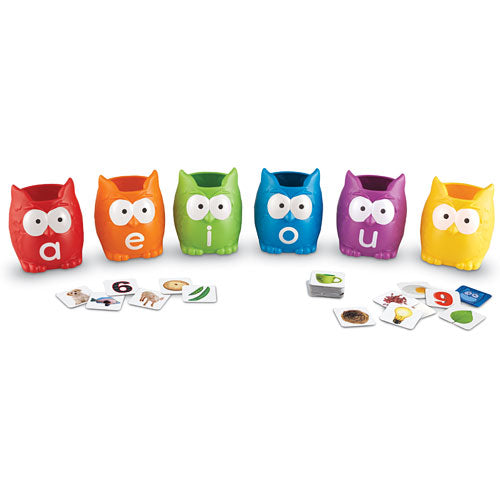 Vowel Owls Sorting Set