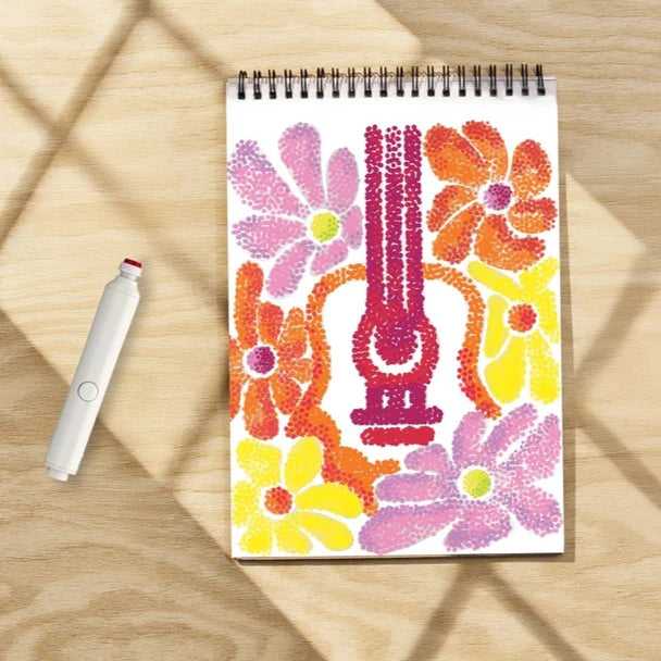 Groovy Vibes Pogo Dot Flowart