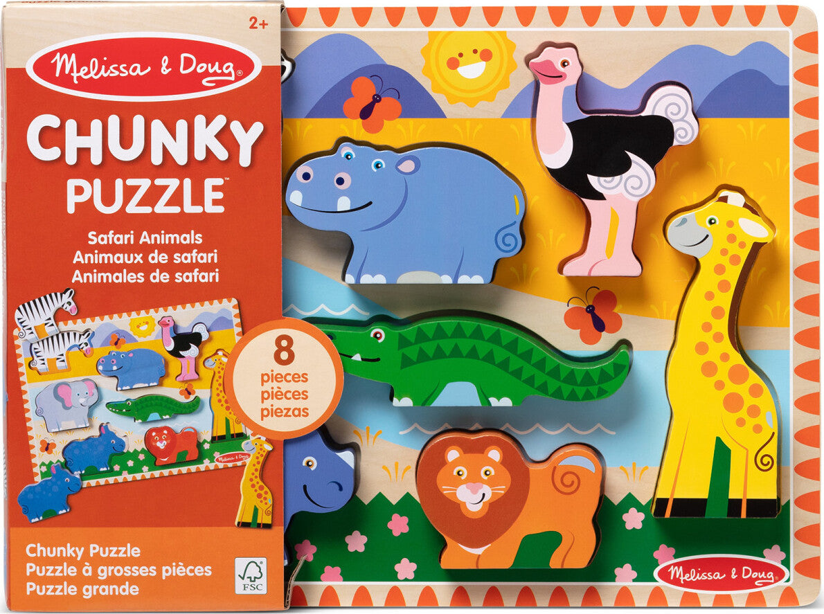 Safari Chunky Wooden Puzzle