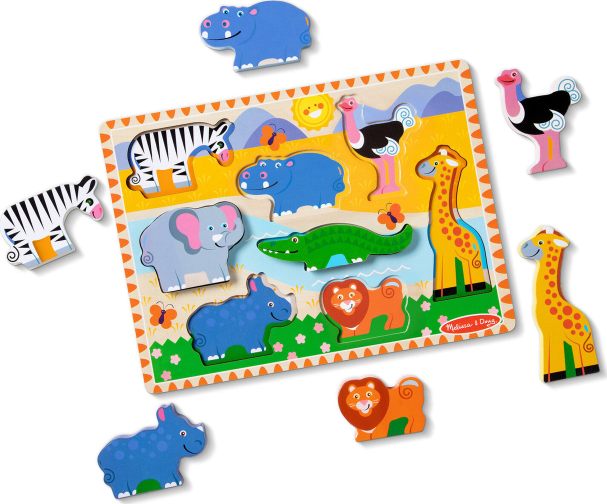 Safari Chunky Wooden Puzzle