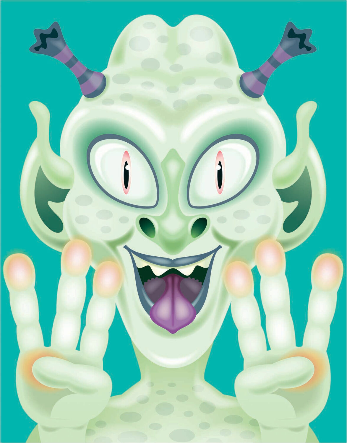 Make-a-Face Crazy Characters Sticker Pad