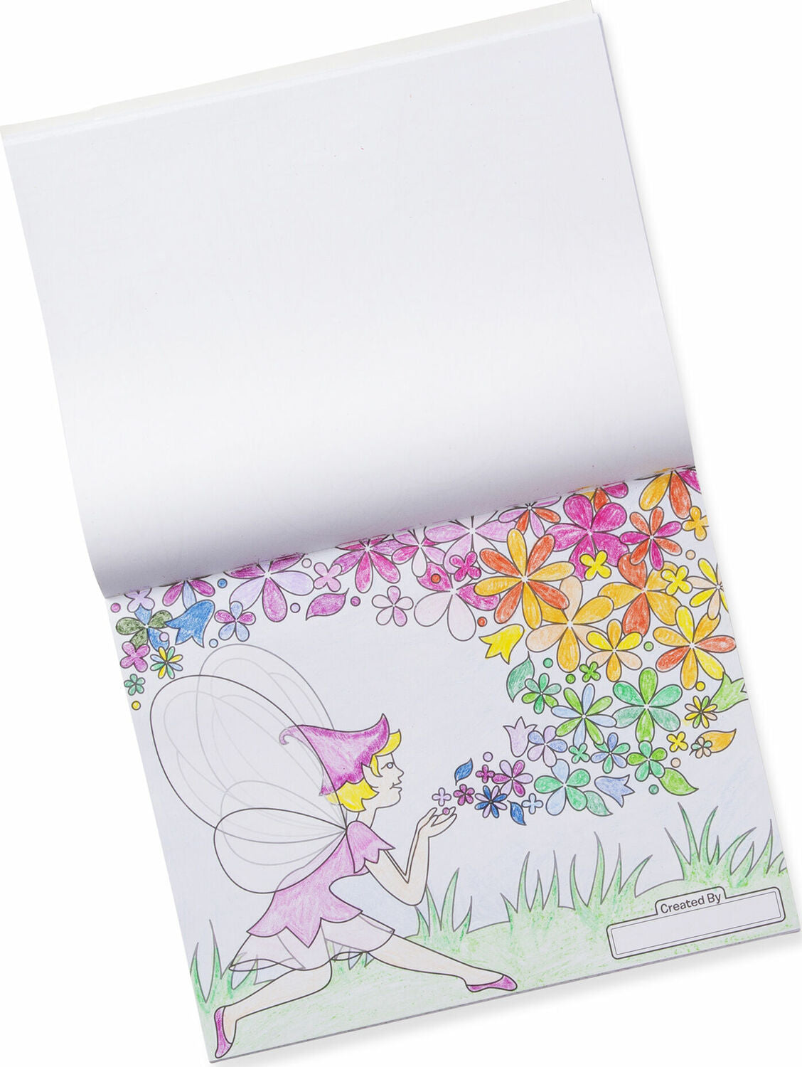 Jumbo Coloring Pad - Princess and Fairy