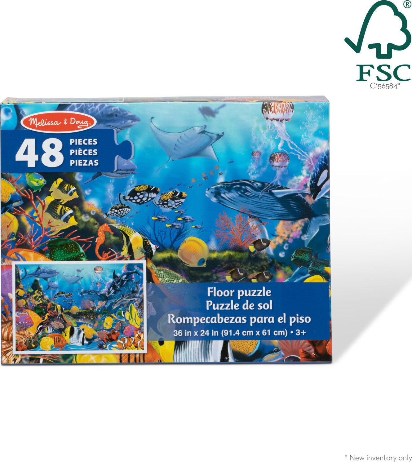 48 pc Underwater Floor Puzzle