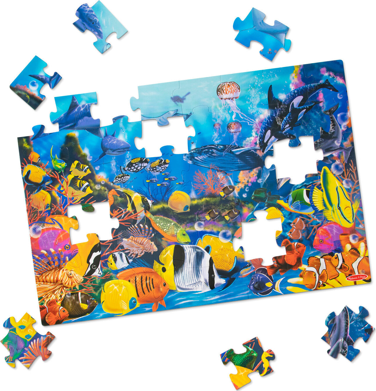 48 pc Underwater Floor Puzzle