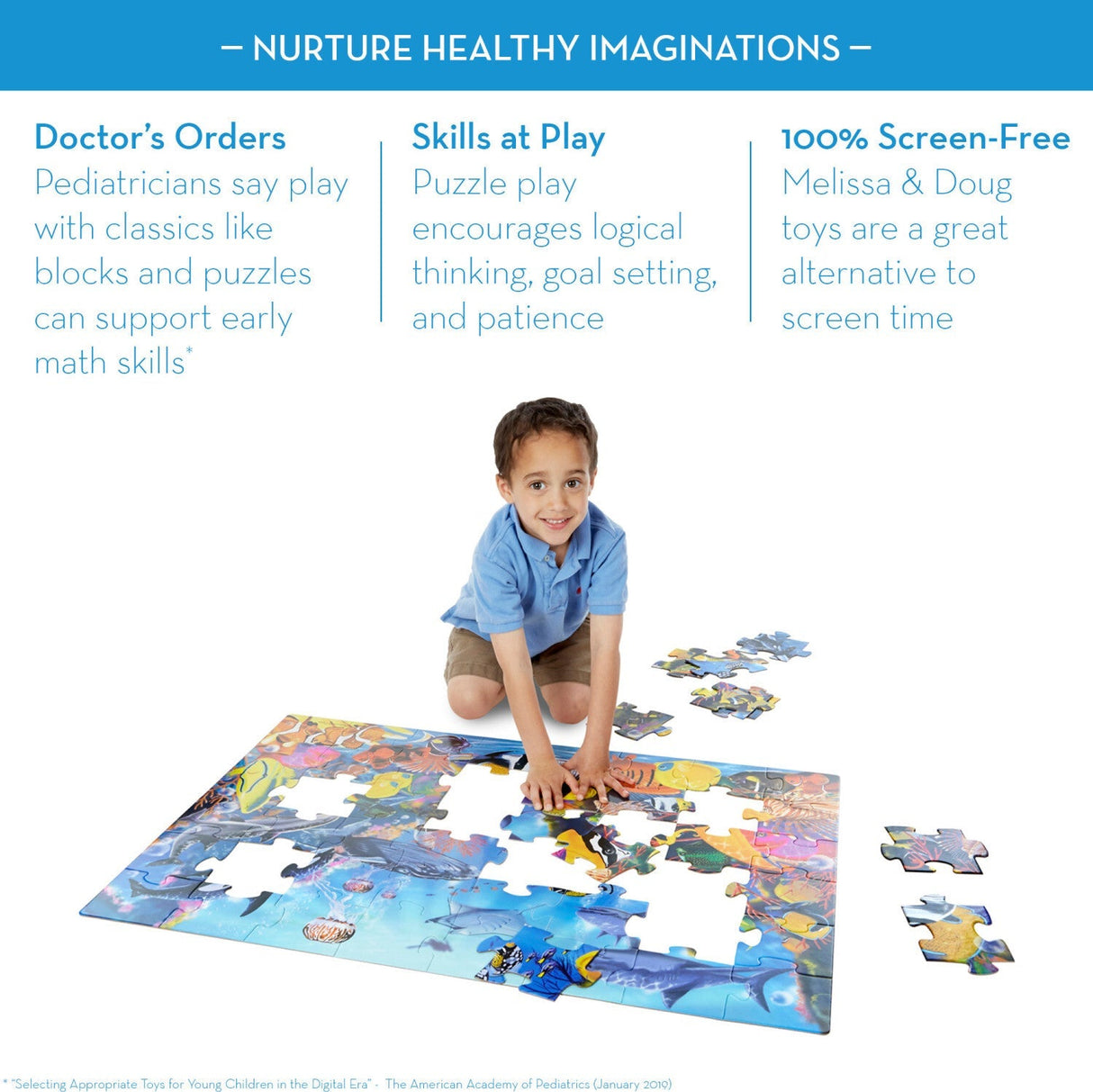 48 pc Underwater Floor Puzzle