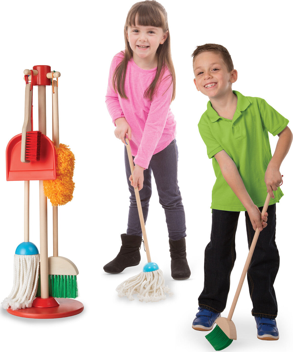Let's Play House! Dust, Sweep and Mop
