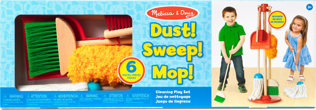 Let's Play House! Dust, Sweep and Mop