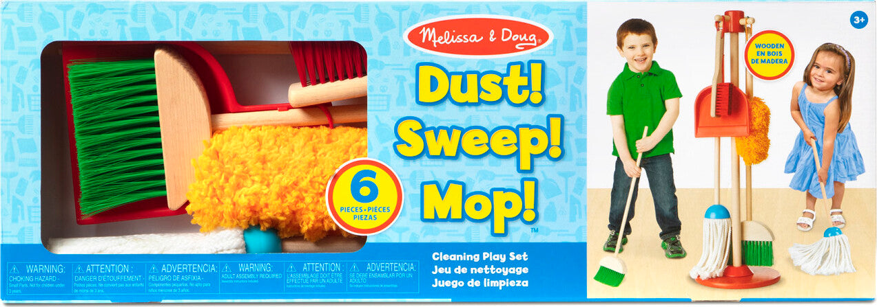 Let's Play House! Dust, Sweep and Mop