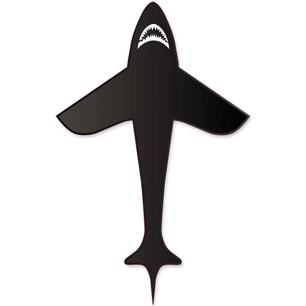 6 Ft Black Shark Kite