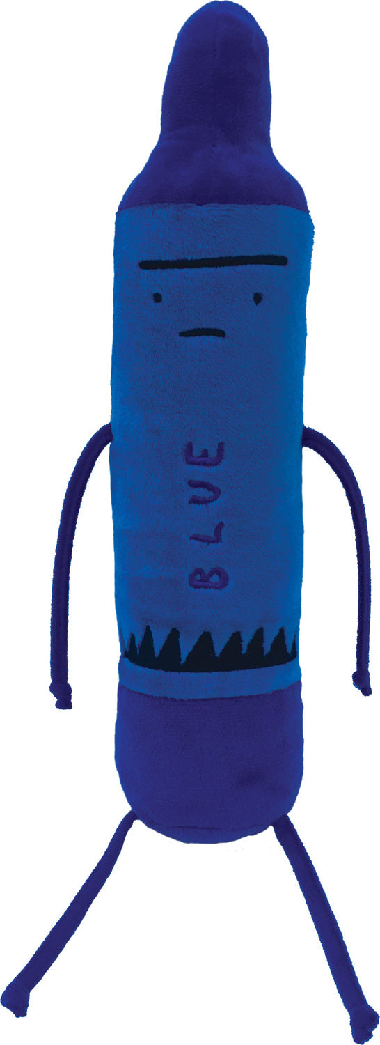 The Day The Crayons Quit Blue 12" Plush