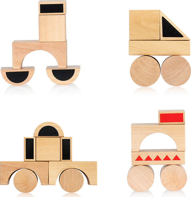 Expression Wooden Blocks