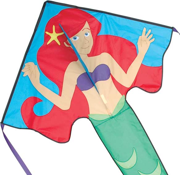 Large Easy Flyer Kite - Arianna Mermaid