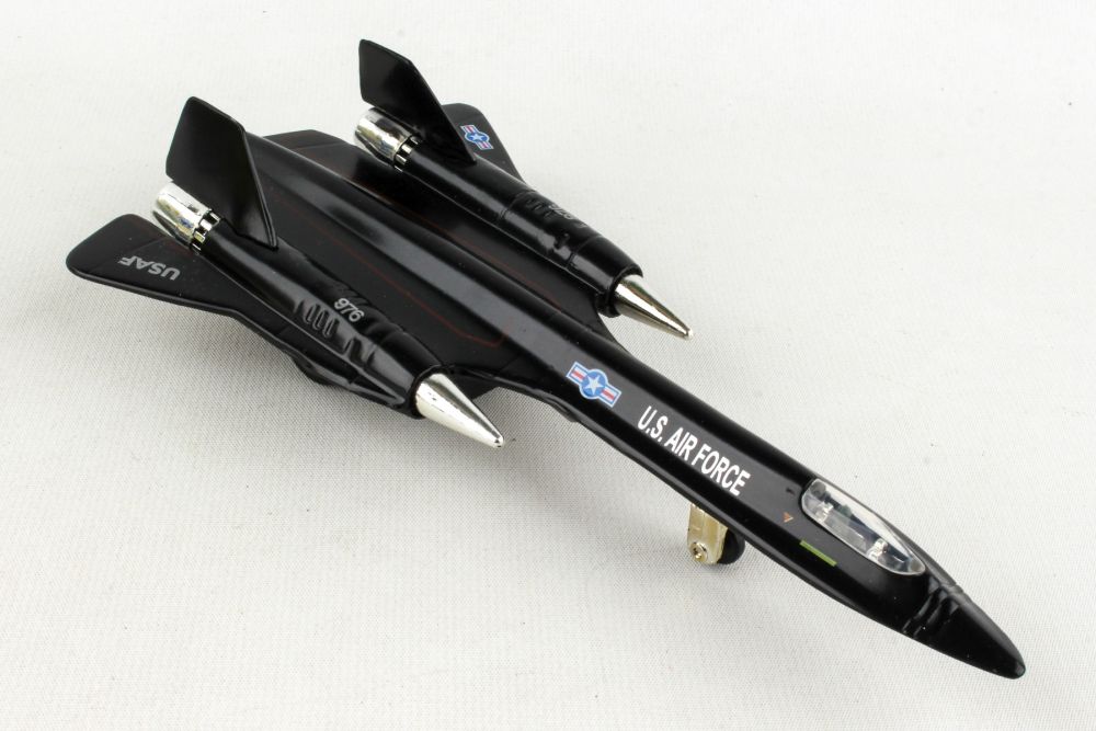 SR-71 Blackbird Pullback Plane