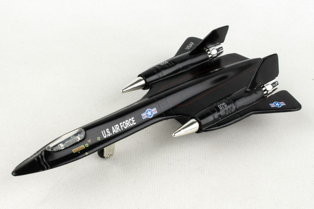 SR-71 Blackbird Pullback Plane