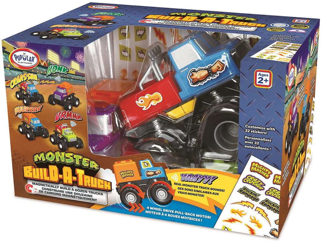 Magnetic Build-A-Truck Monster Truck