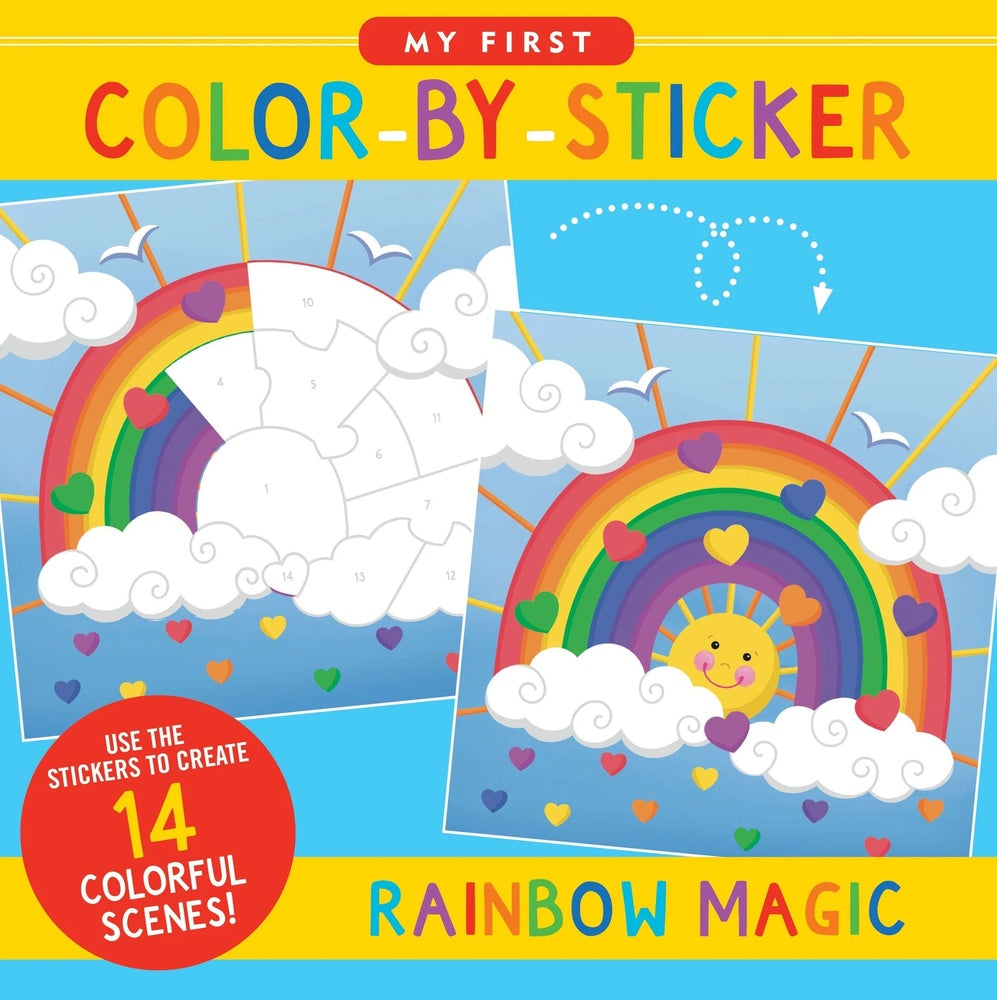 My First Color-By-Sticker Rainbow Magic