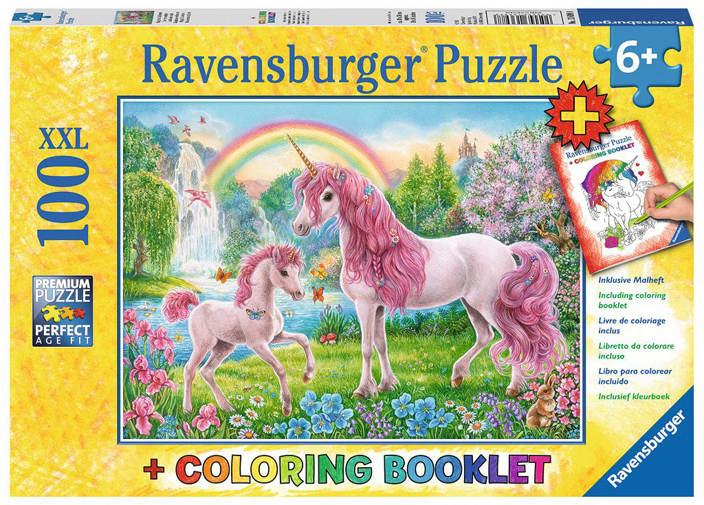 100 pc Magical Unicorns puzzle