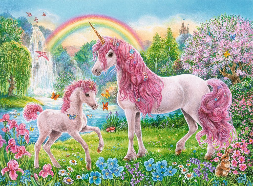 100 pc Magical Unicorns puzzle