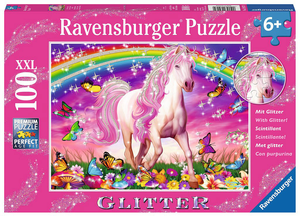 100 pc Horse Dream Glitter Puzzle