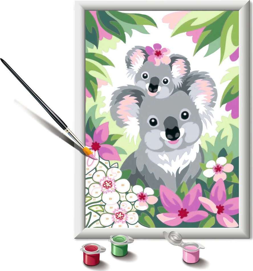CreArt: Paint-By-Number Koala Cuties 7x10
