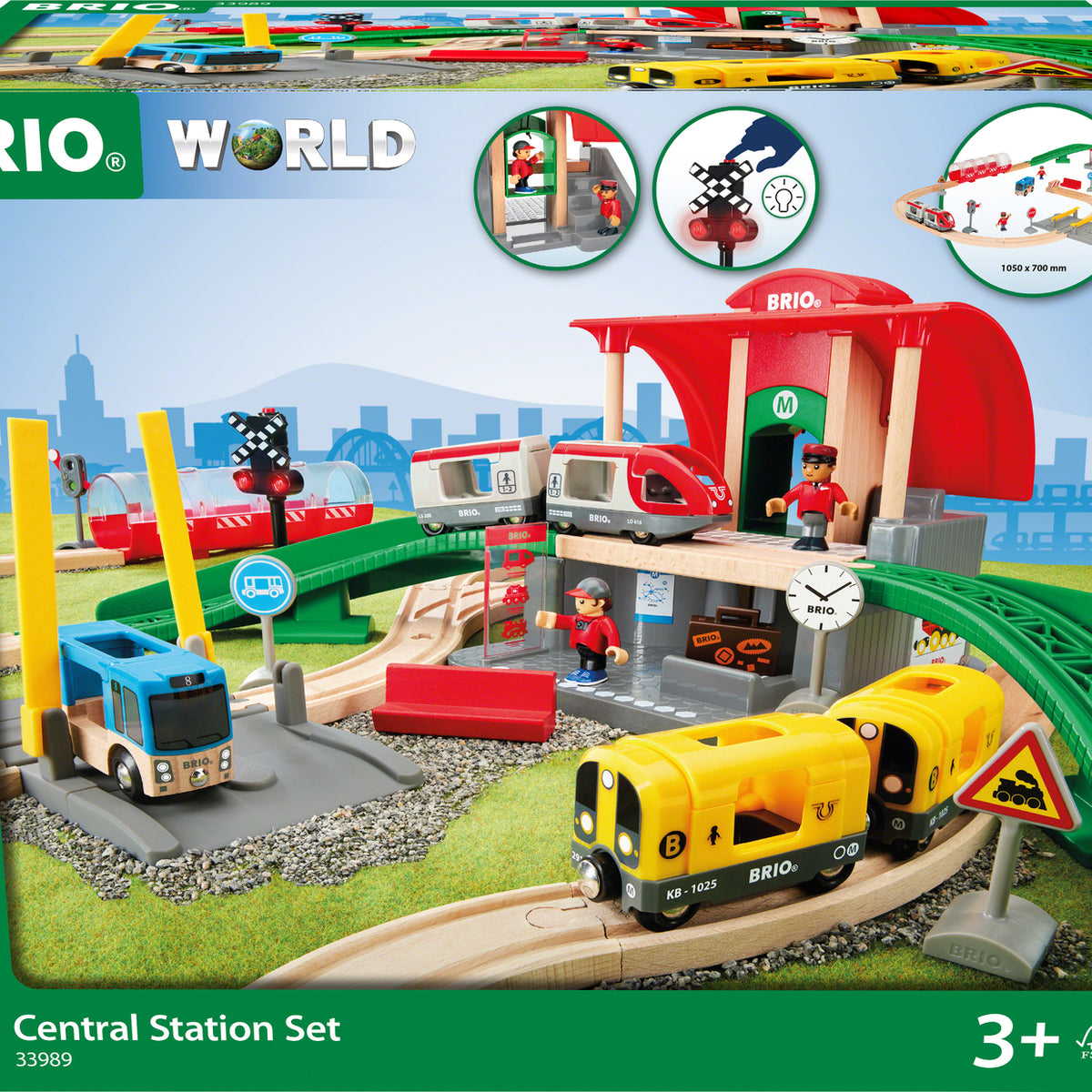 BRIO Central Station Set – Fun Stuff Toys display picture 1