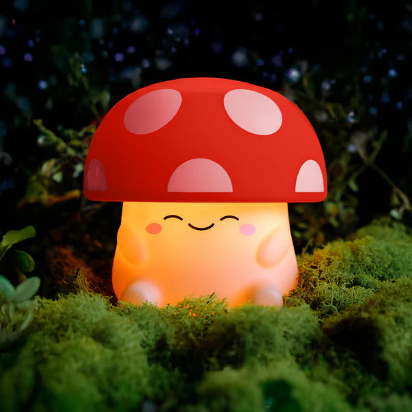 Mushi Squishy Mushroom Light Red