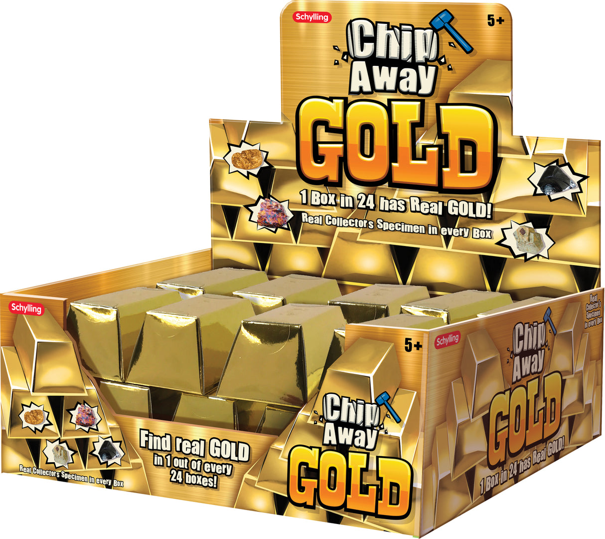 Chip Away Gold Bar