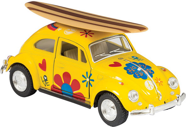 Die-cast 1967 Beetle with Surfboard (sold indivdually)