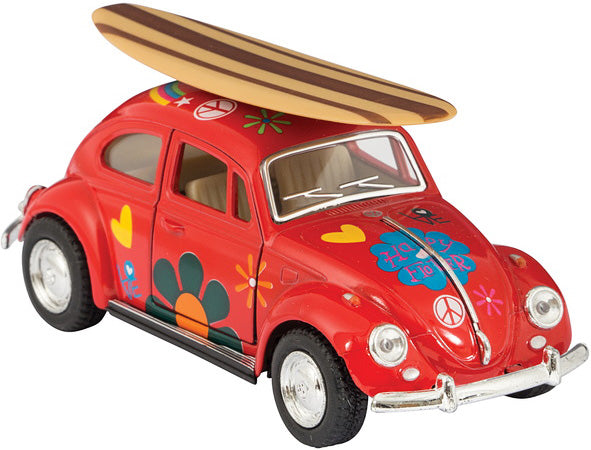 Die-cast 1967 Beetle with Surfboard (sold indivdually)