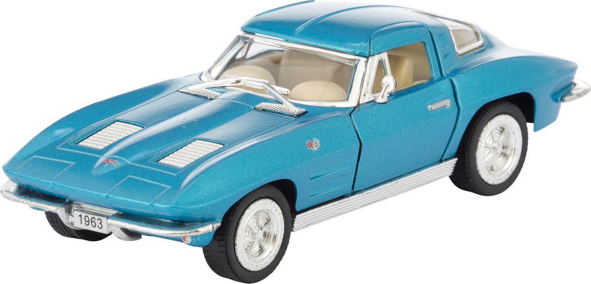 Diecast 1963 Corvette Stingray (assorted colors)
