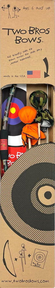 Green Camo Bow with 2 Arrow Set