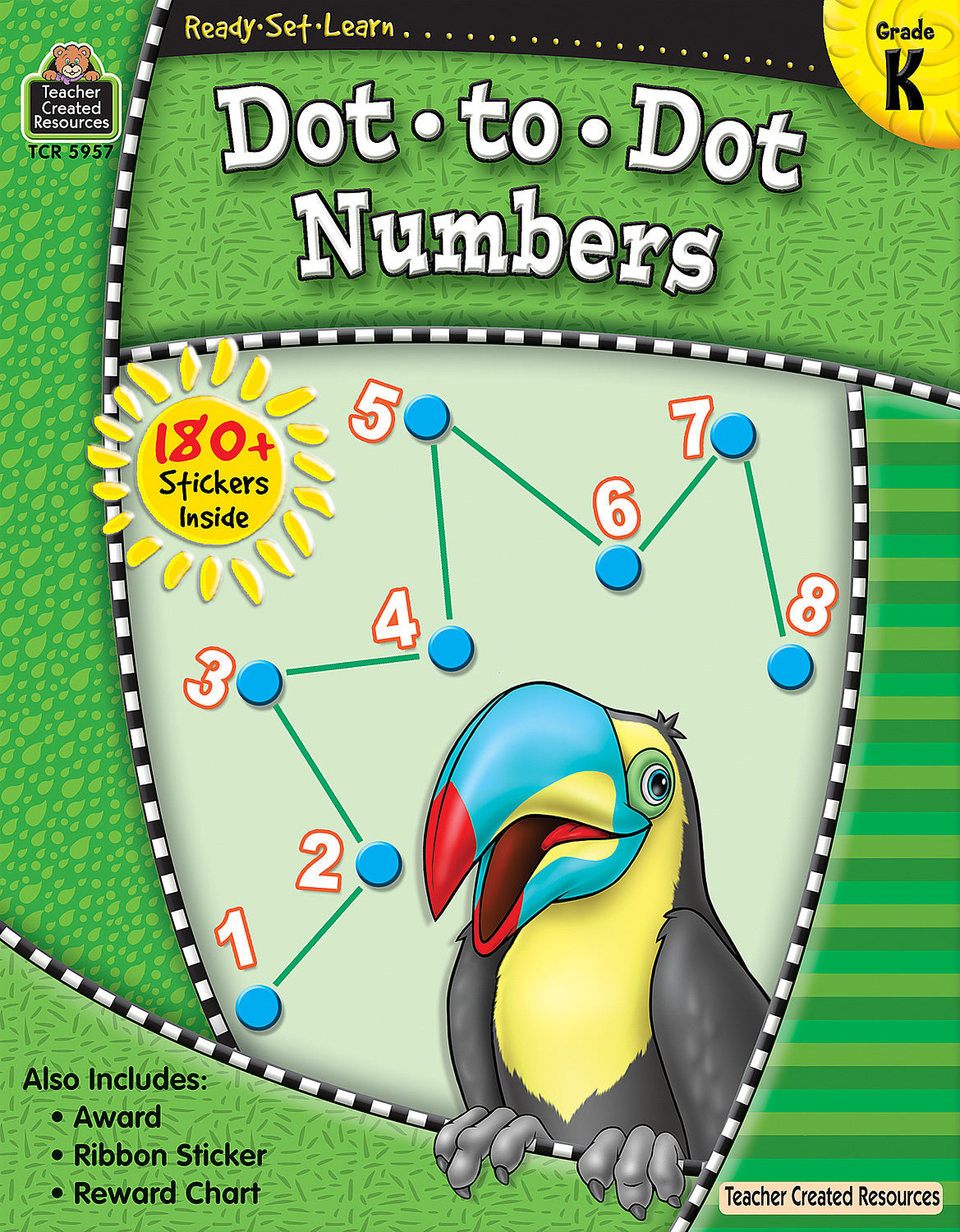Ready-Set-Learn Dot To Dot Numbers (Gr. K)