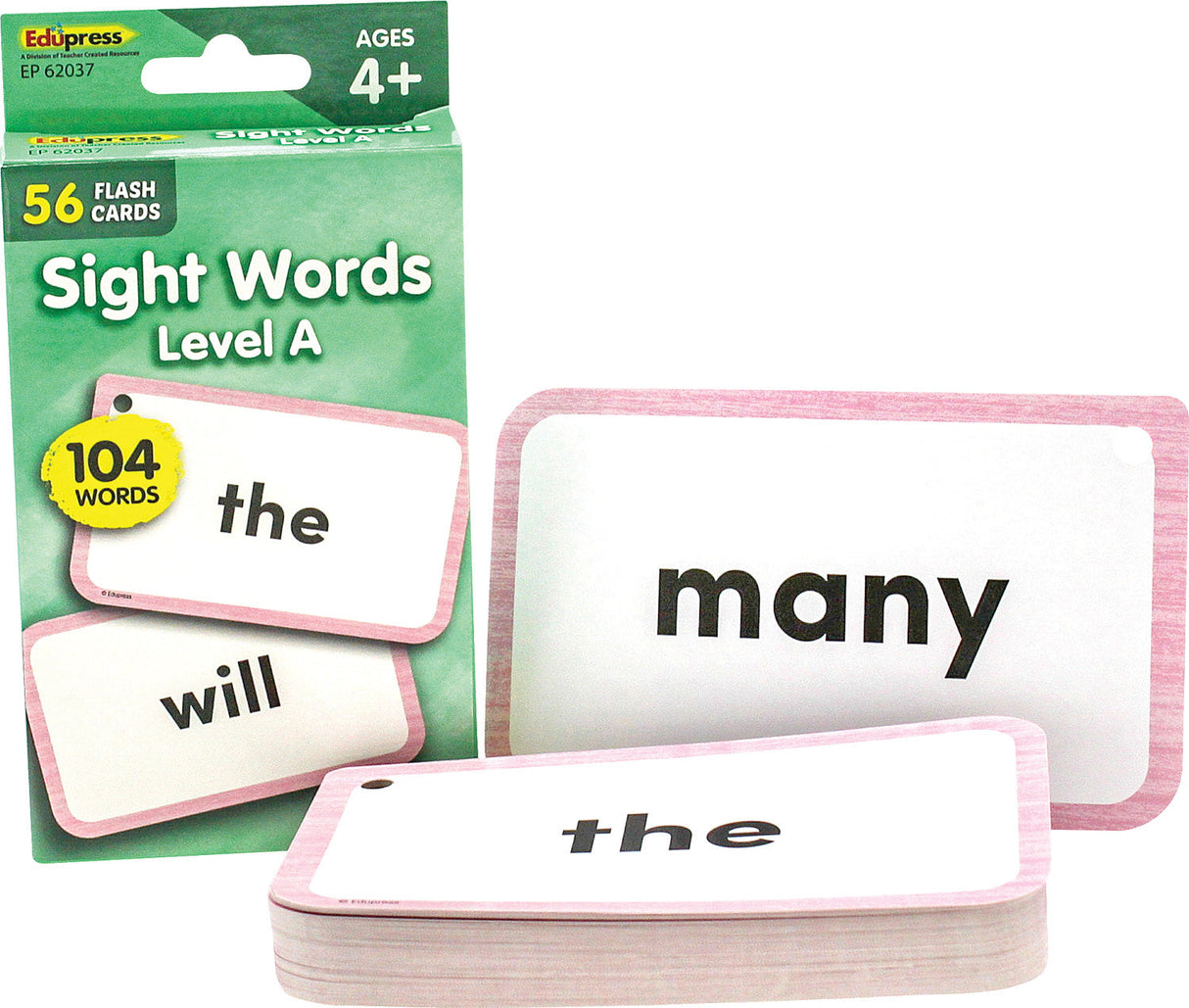 Sight Words Flash Cards - Level A