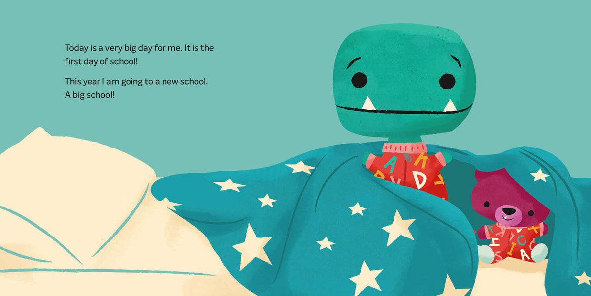 Tiny T. Rex and the First-Day Oopsies Hardcover Book