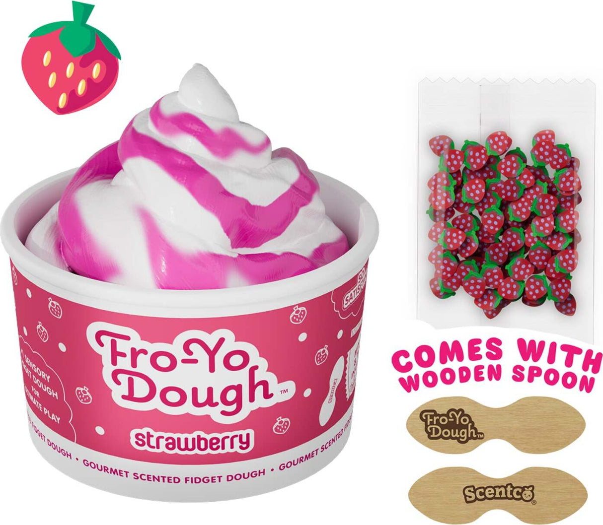 Fro-Yo Dough Gourmet Scented Fidget Dough Asst