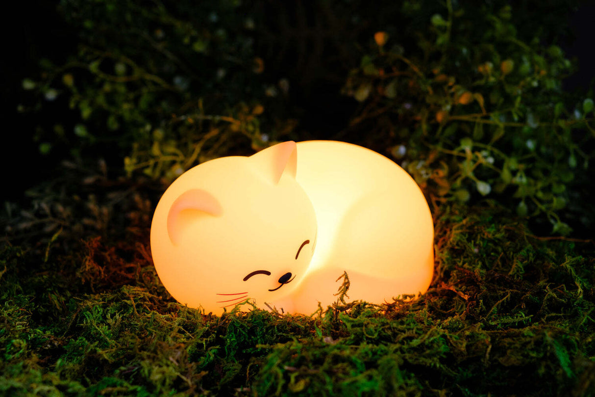 World of Mushi Ambient Squishy Cat Light