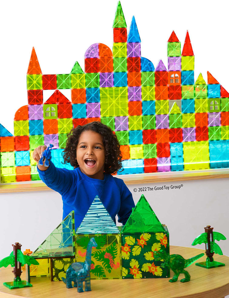 Magna-Tiles® Dino World XL 50 piece set
