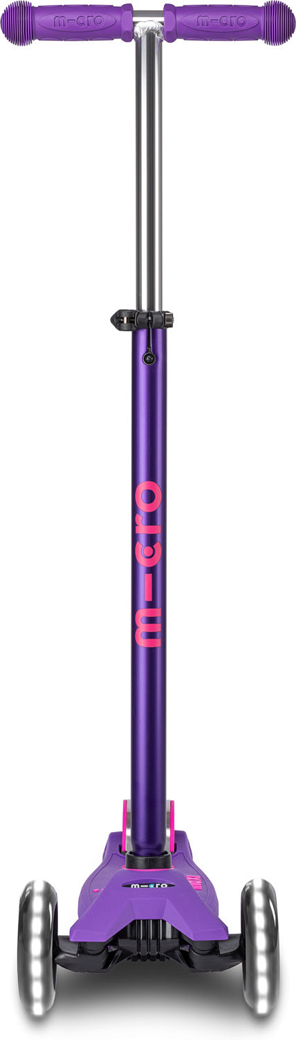 Maxi Deluxe LED Purple Scooter