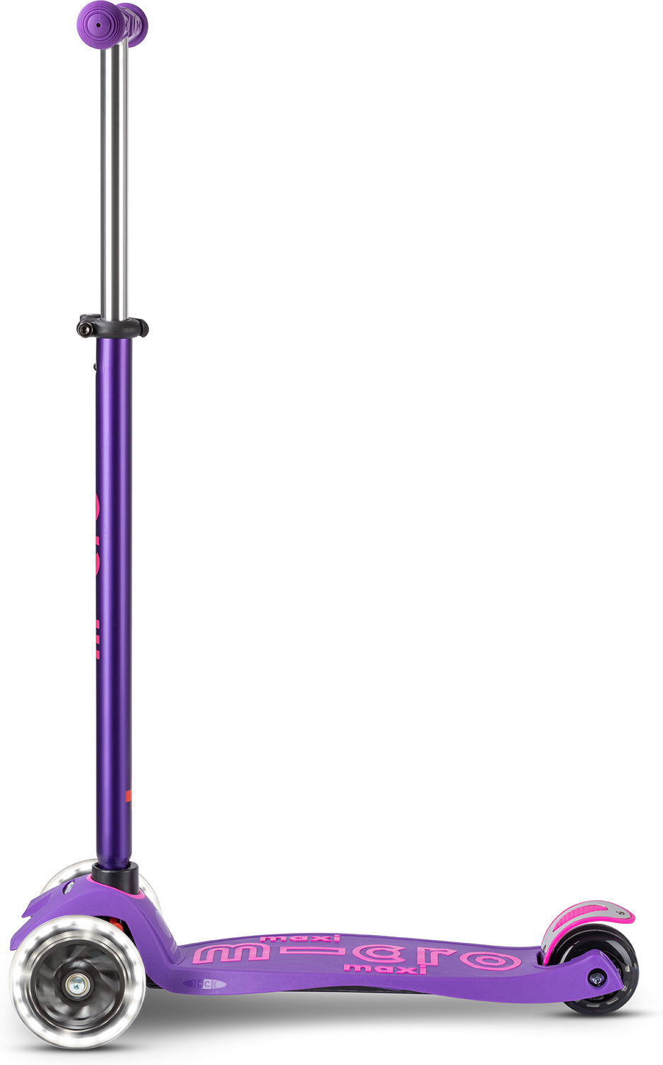 Maxi Deluxe LED Purple Scooter