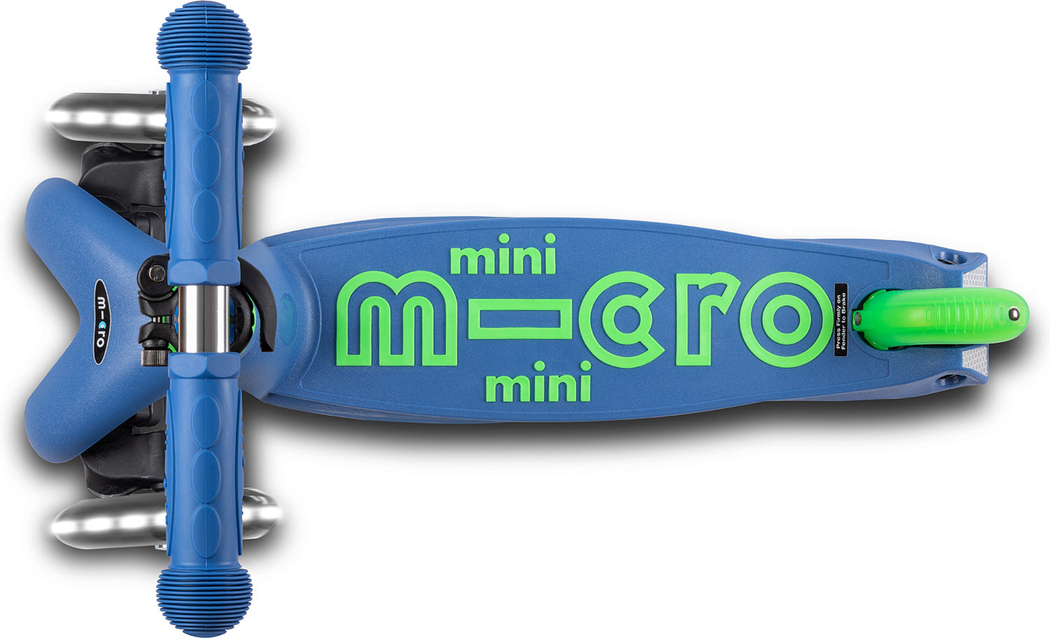 Mini Deluxe LED Crystal Blue Scooter