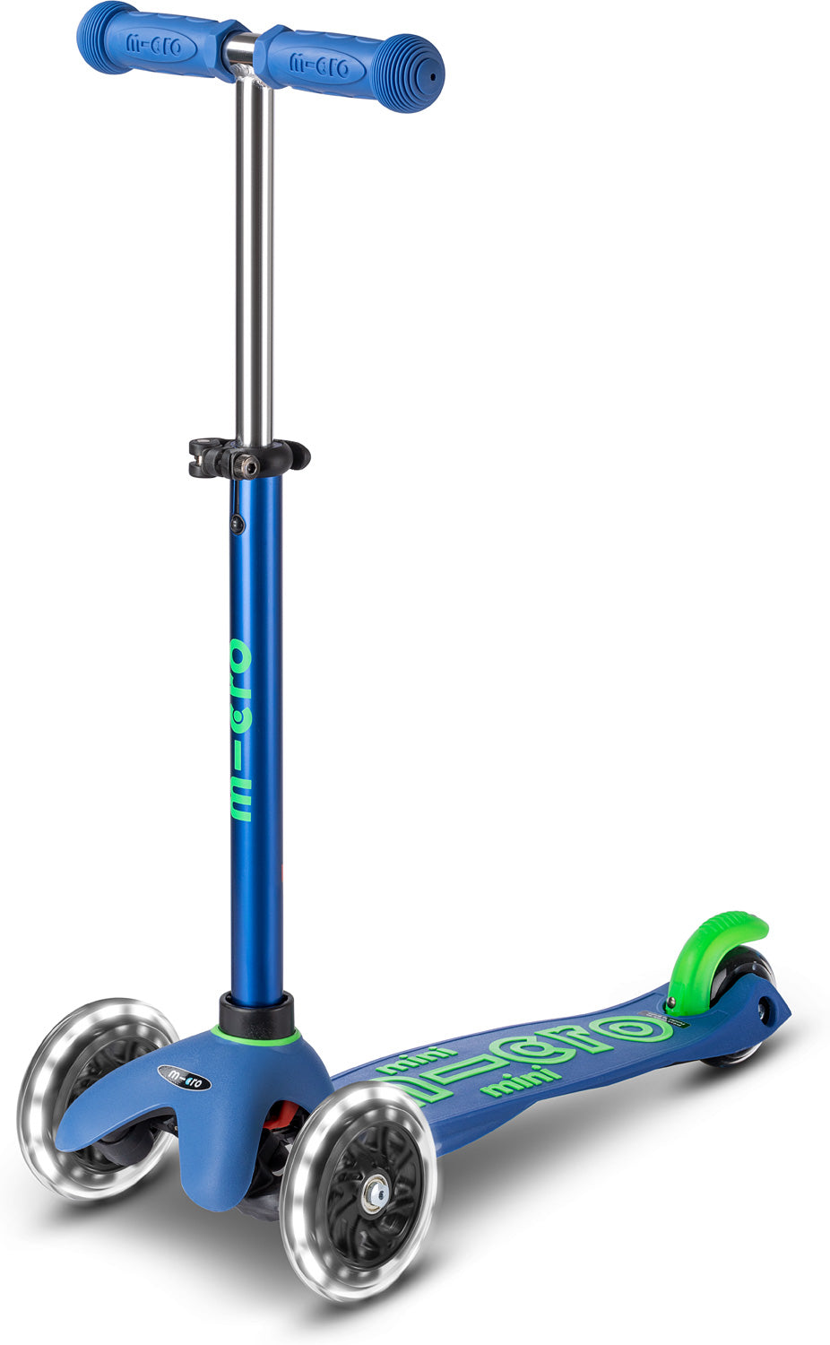 Mini Deluxe LED Crystal Blue Scooter