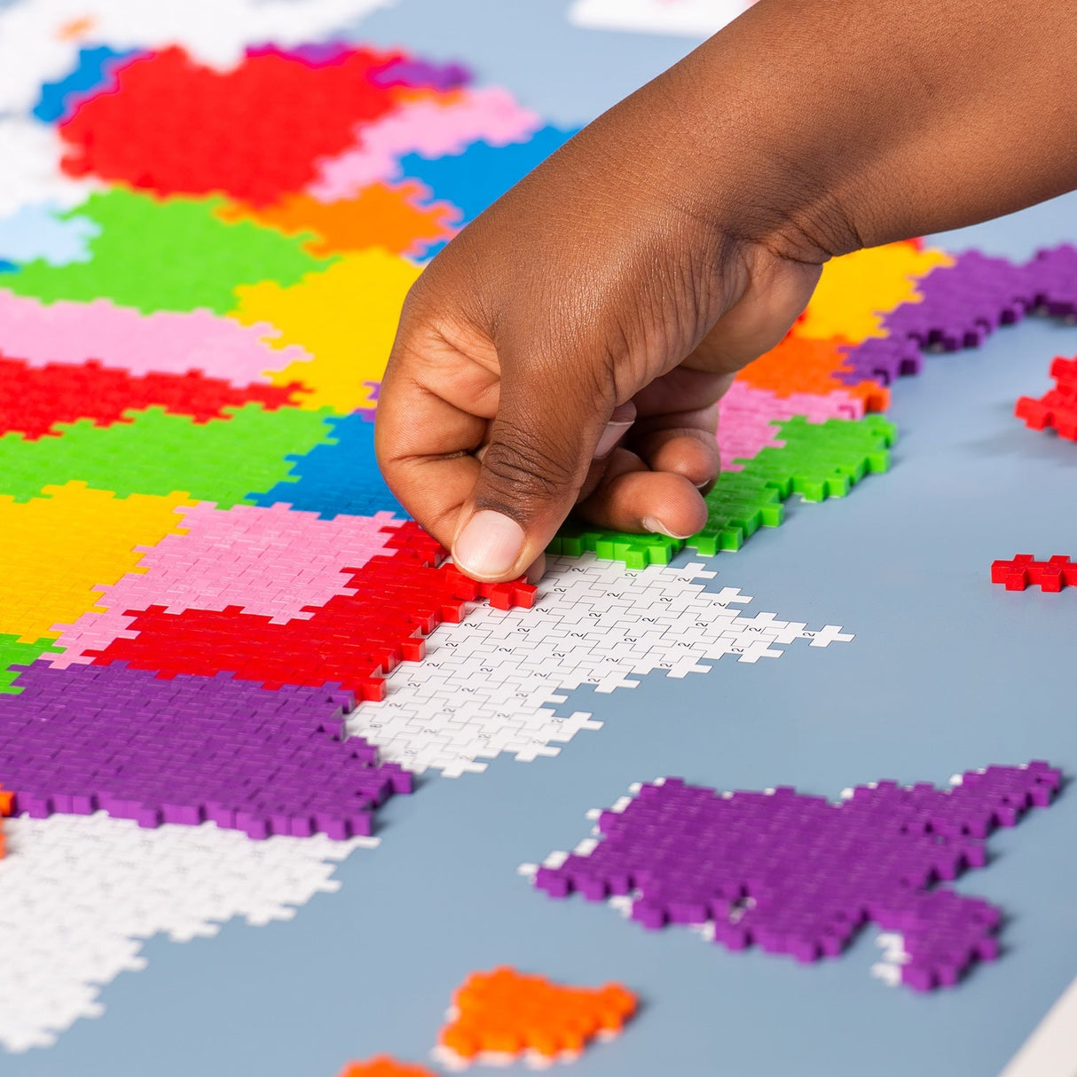 Plus-Plus Puzzle by Number - Map of the United States