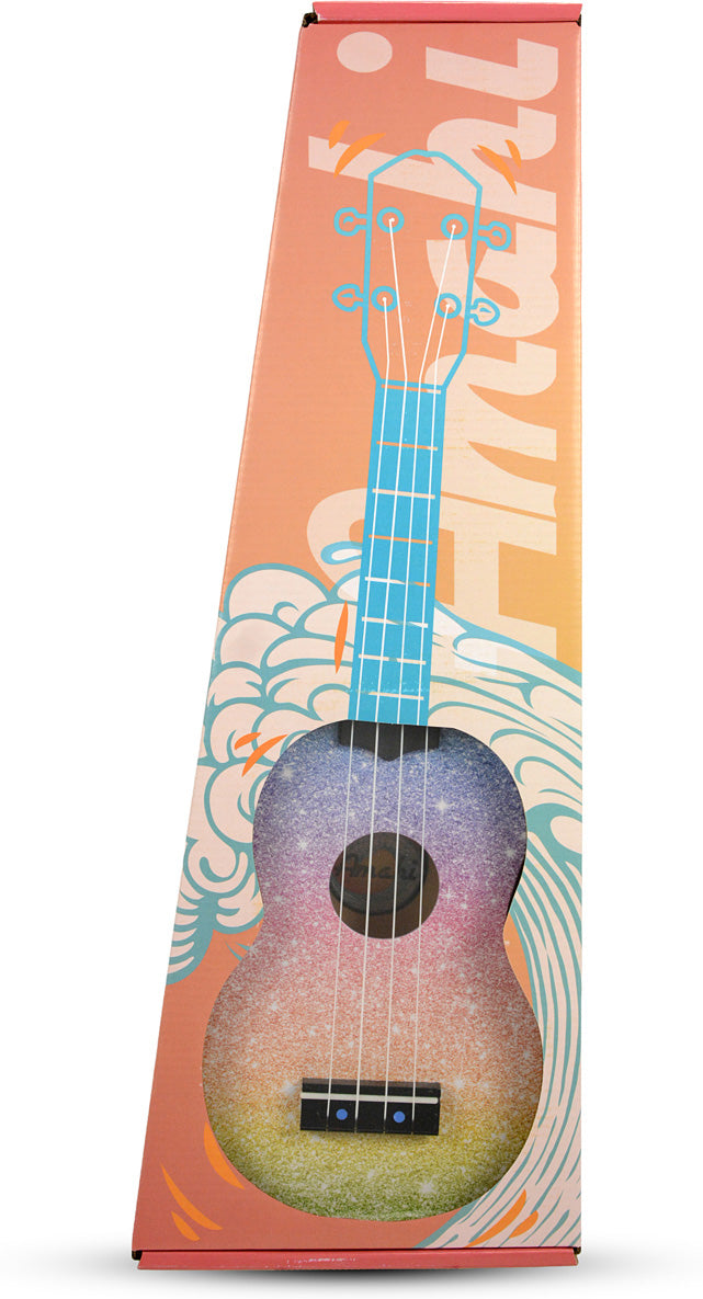 Glitter Rainbow Ukulele