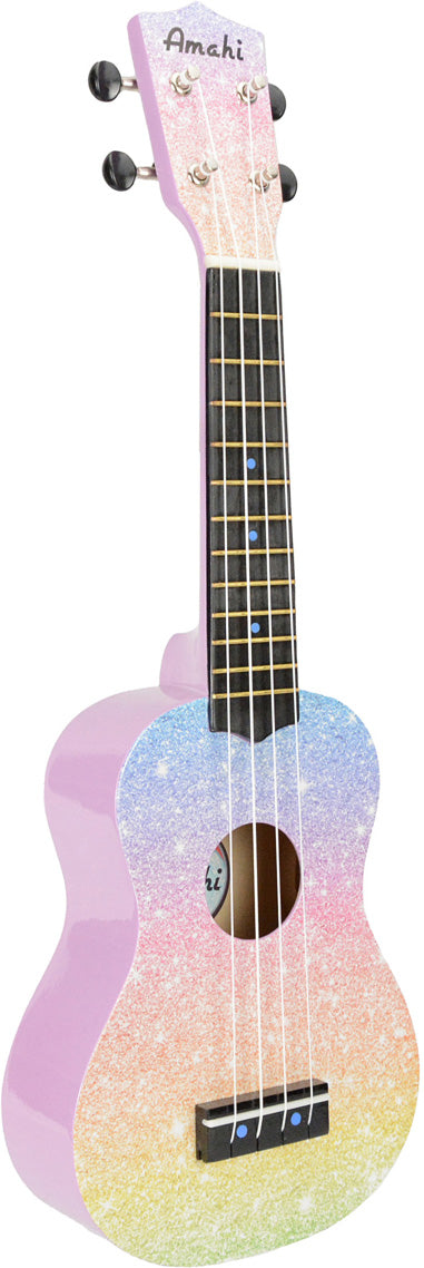 Glitter Rainbow Ukulele
