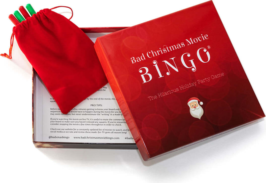 Bad Christmas Movie Bingo Party Game