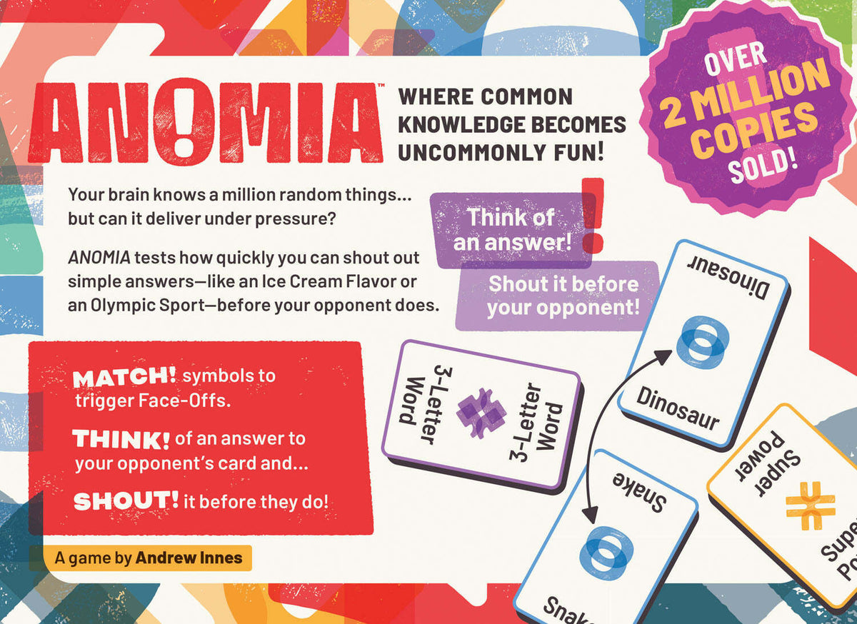 Anomia Card Game (Refreshed)