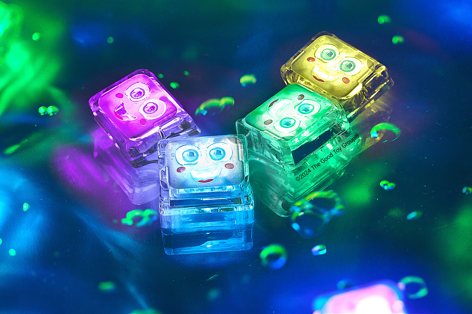 Glo Pals Light-Up Cubes Limited Edition Party Pal! - 4 Pack