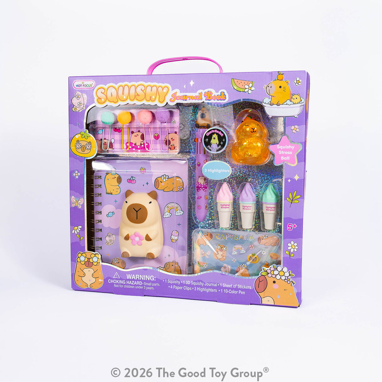 Squishy Journal Book - Capybara